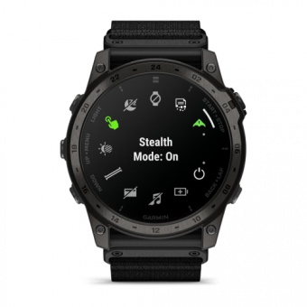 Garmin TACTIX 7 AMOLED edition, черный нейлоновый ремешок.